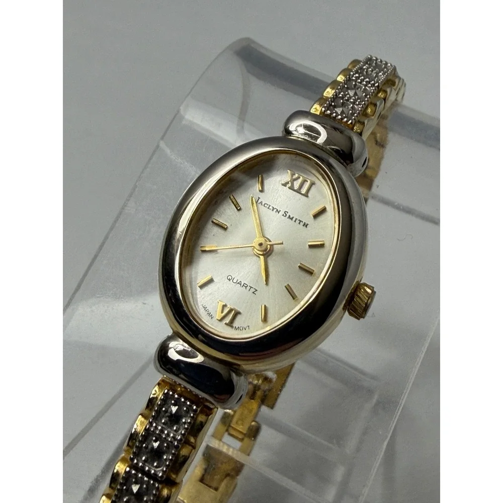 Jaclyn Smith Watch Two Tone Womens
